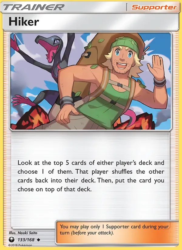 Hiker, Celestial Storm