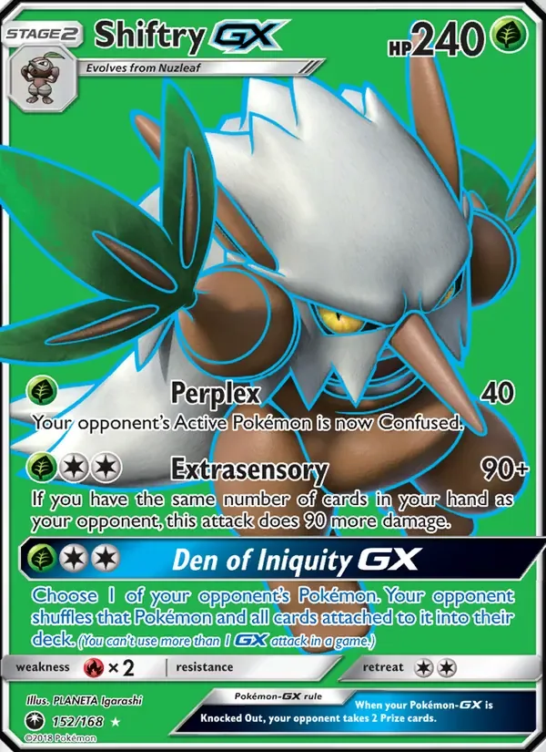 Shiftry GX, Celestial Storm