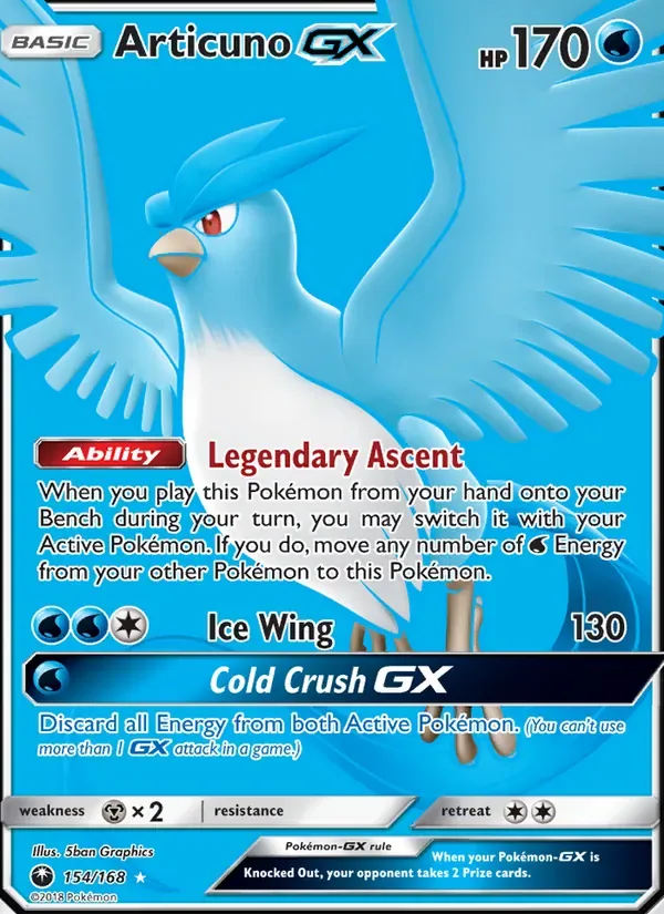 Articuno GX, Celestial Storm