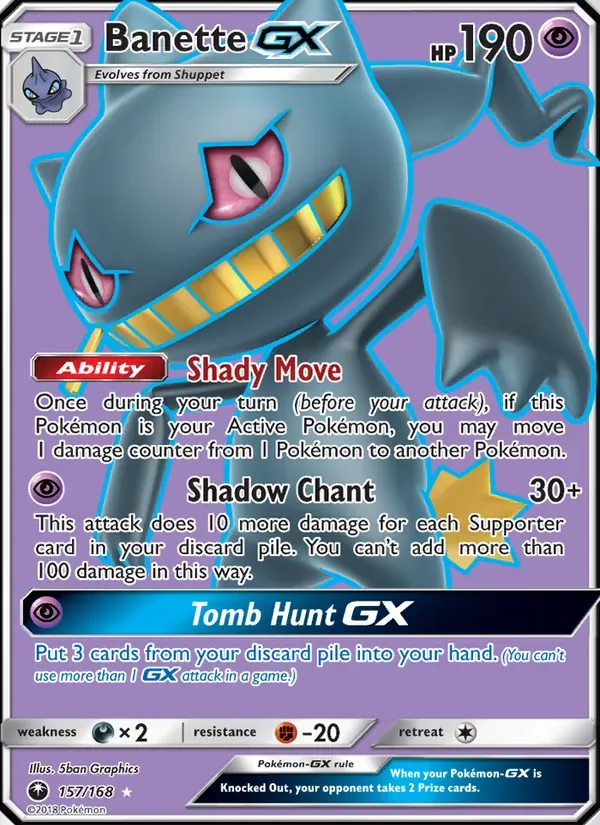 Banette GX, Celestial Storm