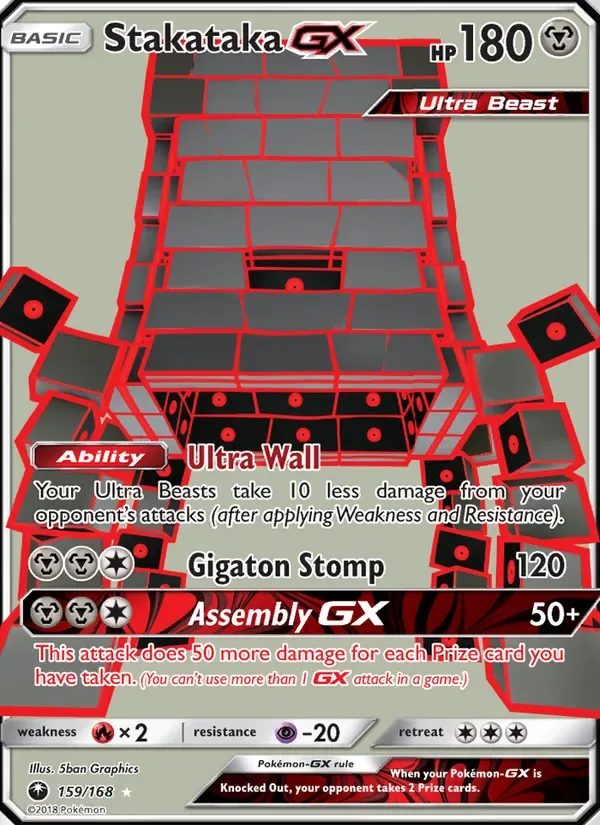 Stakataka GX, Celestial Storm