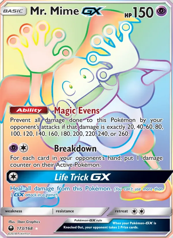 Mr. Mime GX, Celestial Storm