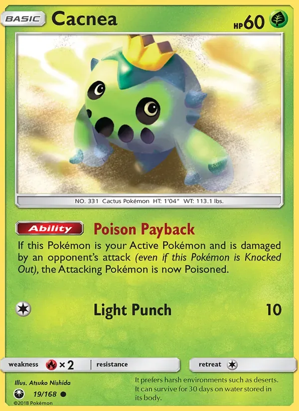 Cacnea, Celestial Storm