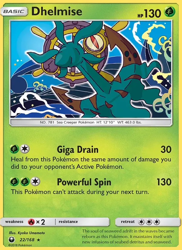 Dhelmise, Celestial Storm