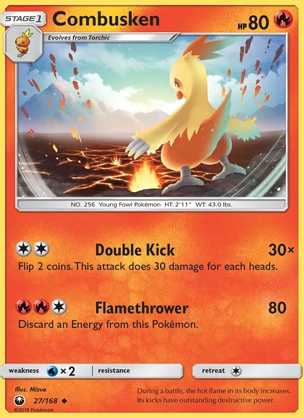 Combusken, Celestial Storm