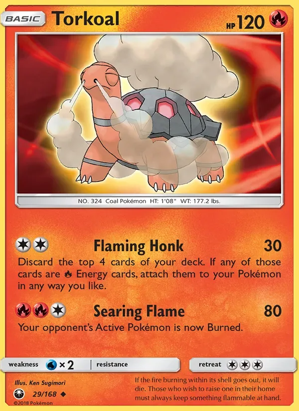 Torkoal, Celestial Storm