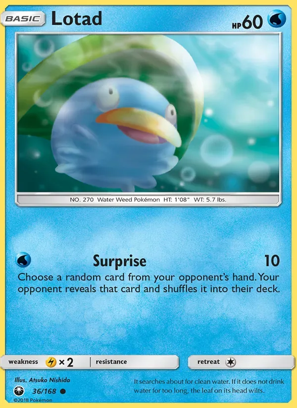 Lotad, Celestial Storm