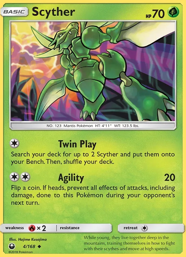 Scyther, Celestial Storm