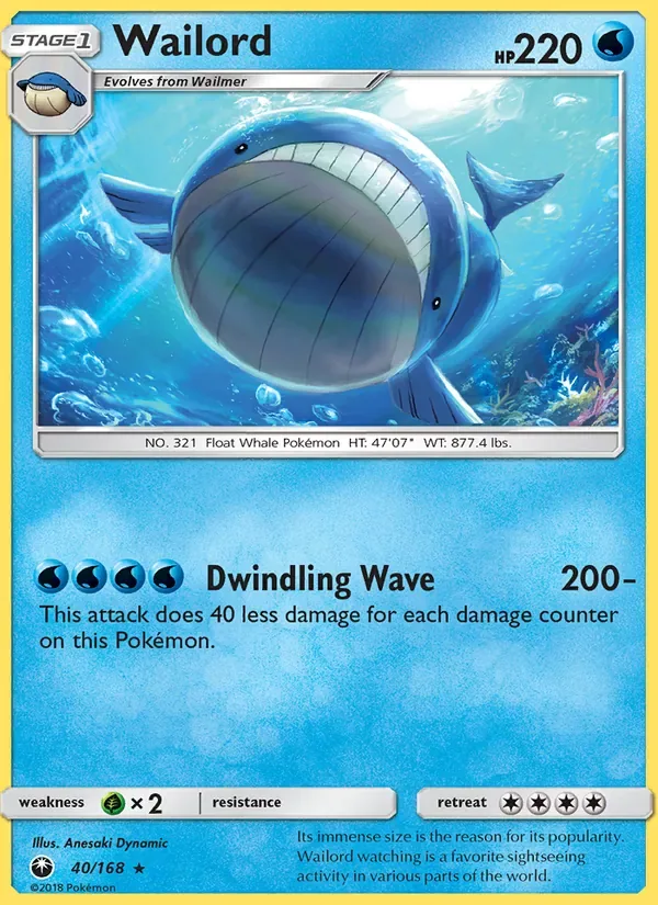 Wailord, Celestial Storm