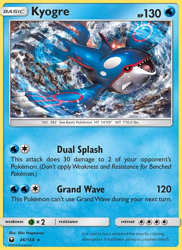 Kyogre, Celestial Storm