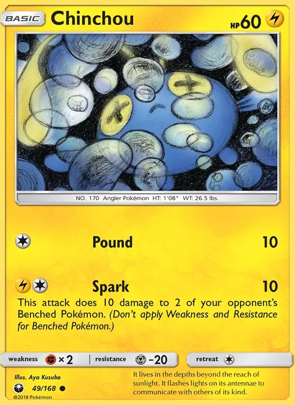 Chinchou, Celestial Storm