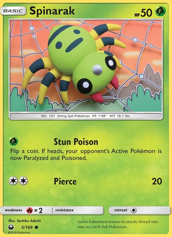 Spinarak, Celestial Storm