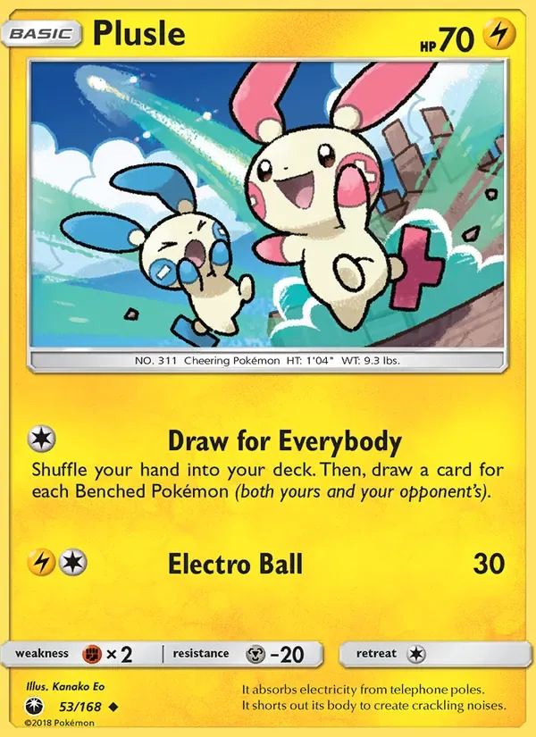 Plusle, Celestial Storm