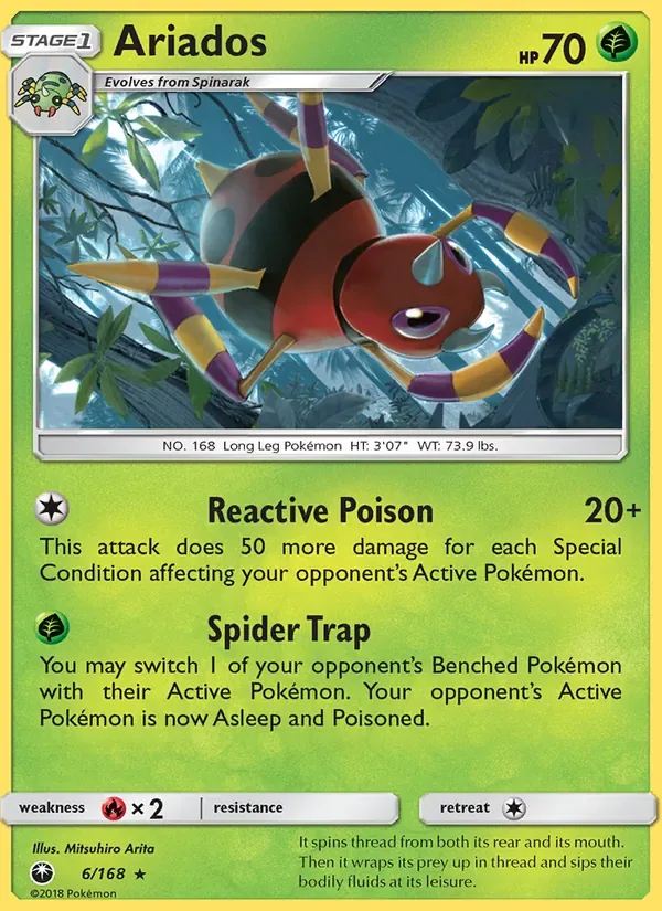 Ariados, Celestial Storm