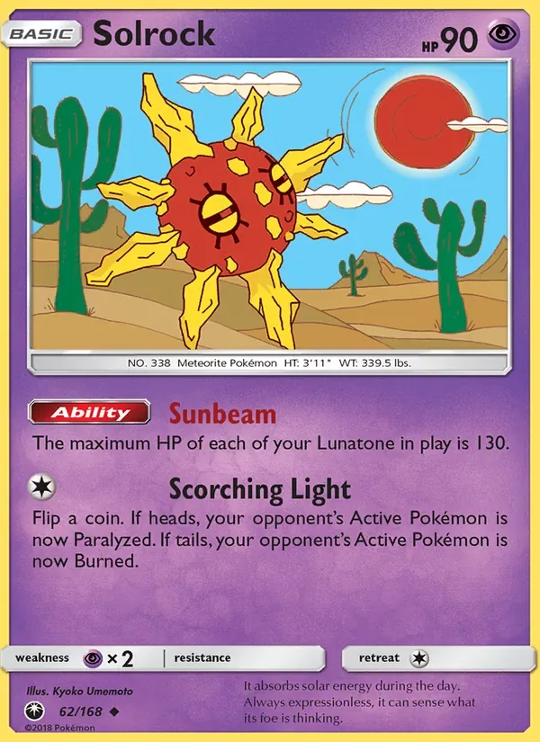 Solrock, Celestial Storm