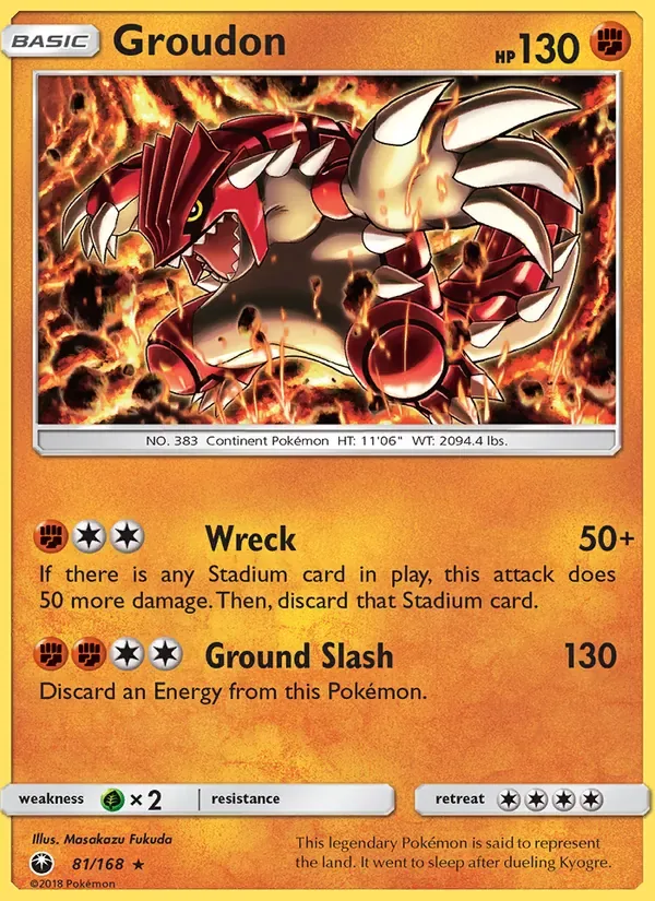 Groudon, Celestial Storm