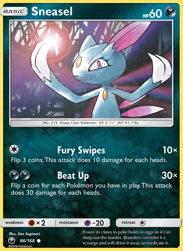 Sneasel, Celestial Storm