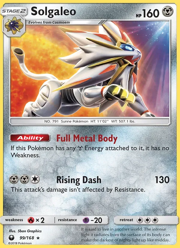 Solgaleo, Celestial Storm