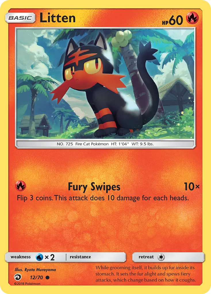 Litten, Dragon Majesty