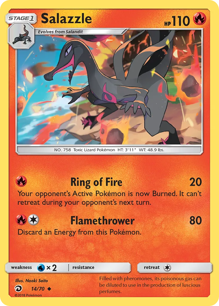 Salazzle, Dragon Majesty