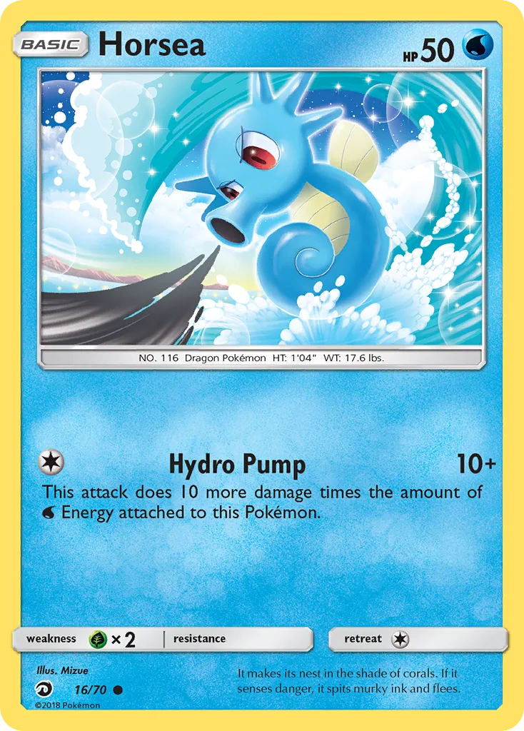 Horsea, Dragon Majesty
