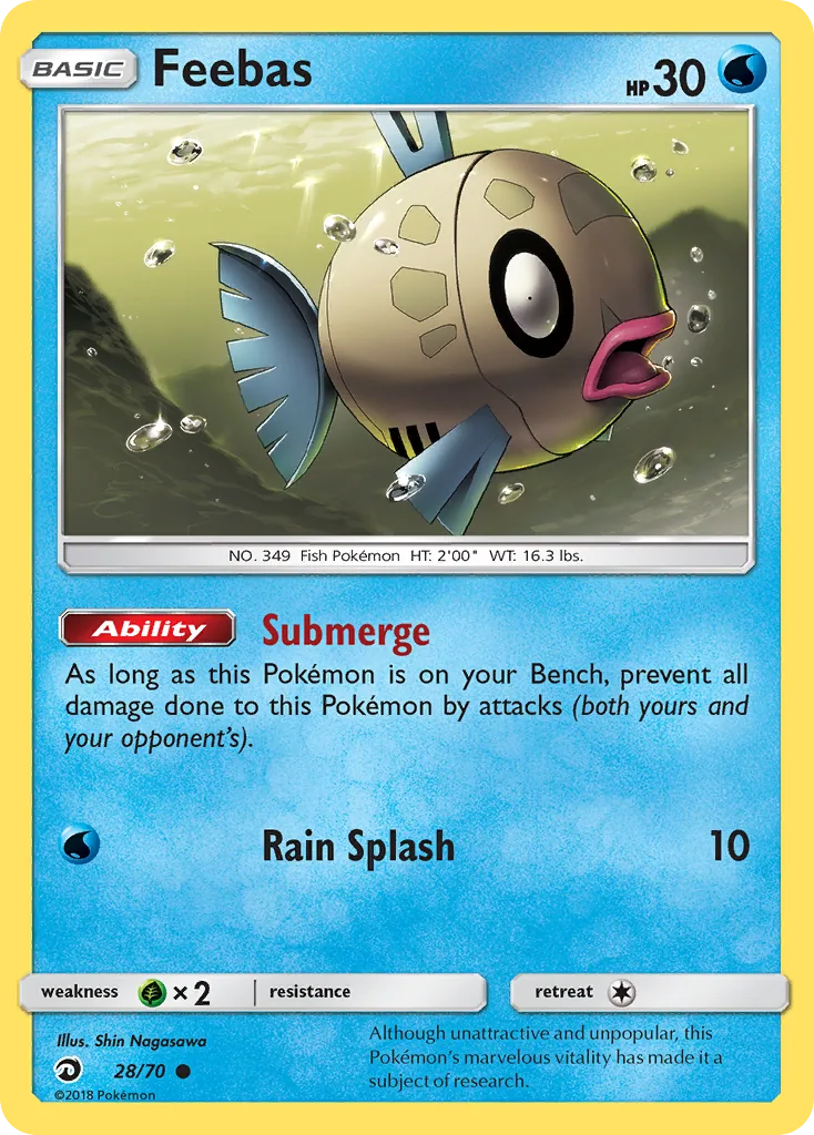 Feebas, Dragon Majesty