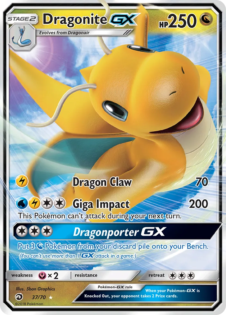 Dragonite-GX, Dragon Majesty