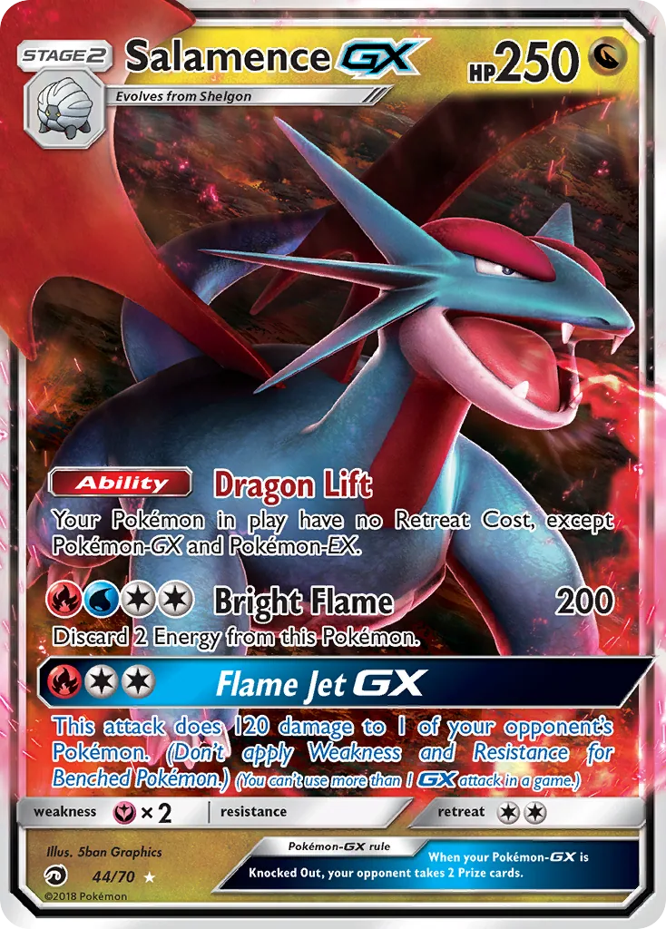 Salamence-GX, Dragon Majesty