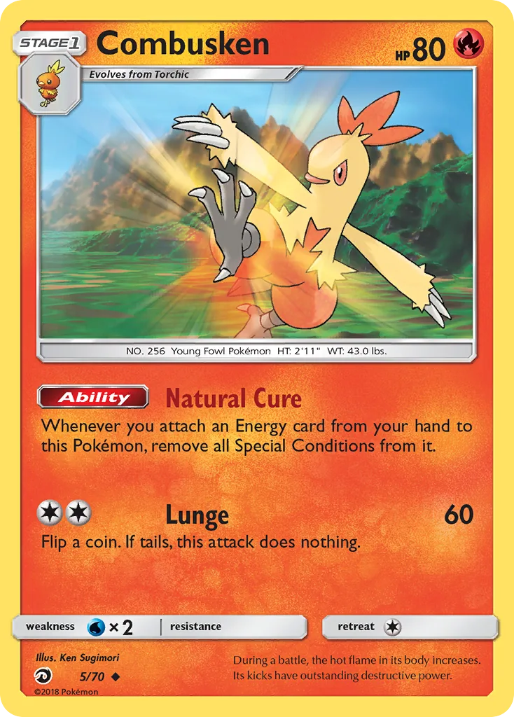 Combusken, Dragon Majesty