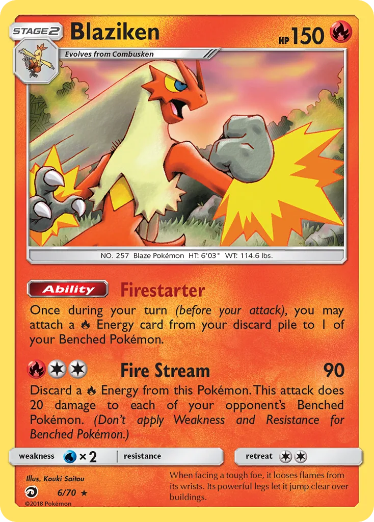 Blaziken, Dragon Majesty