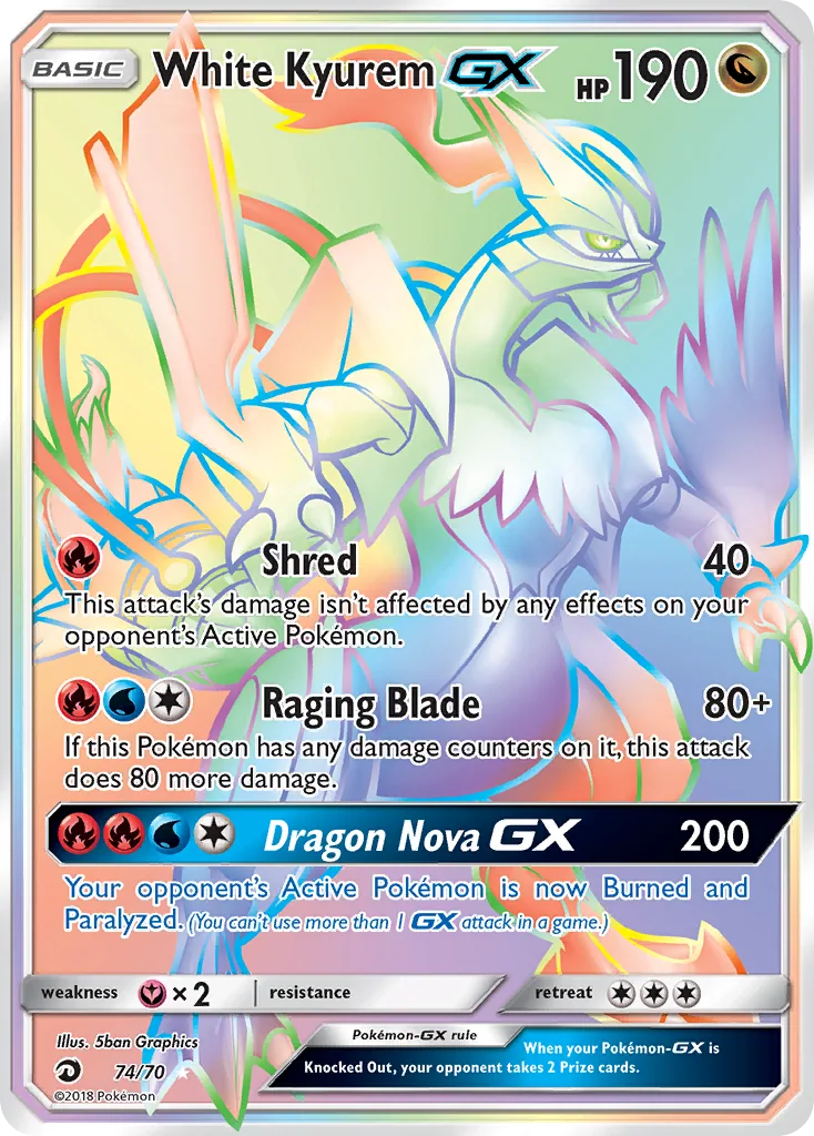 White Kyurem-GX, Dragon Majesty