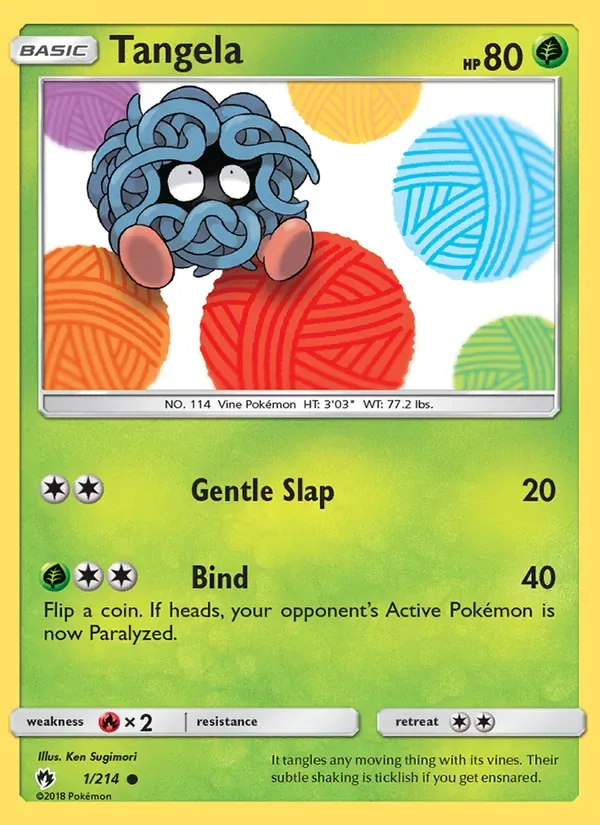 Tangela, Lost Thunder