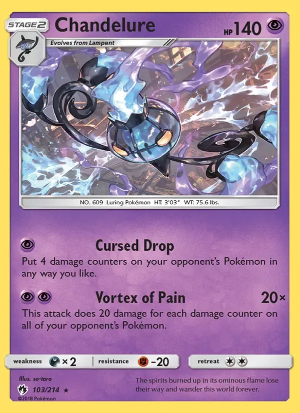 Chandelure, Lost Thunder