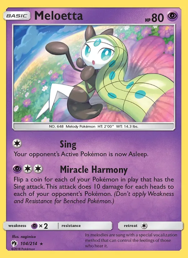Meloetta, Lost Thunder