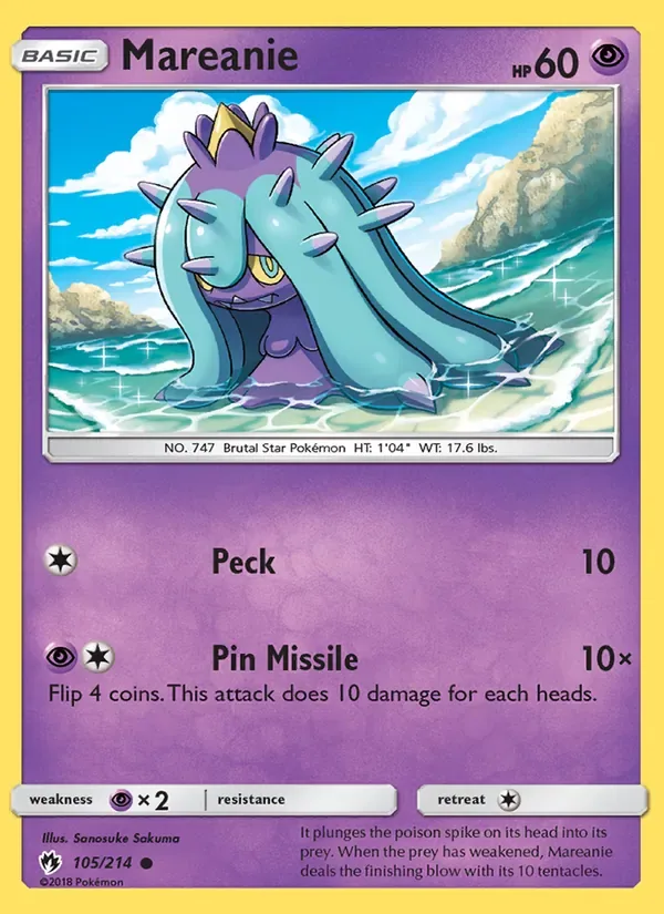 Mareanie, Lost Thunder