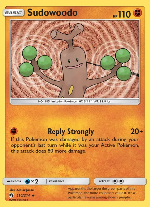 Sudowoodo, Lost Thunder