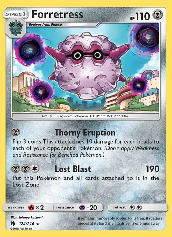 Forretress, Lost Thunder