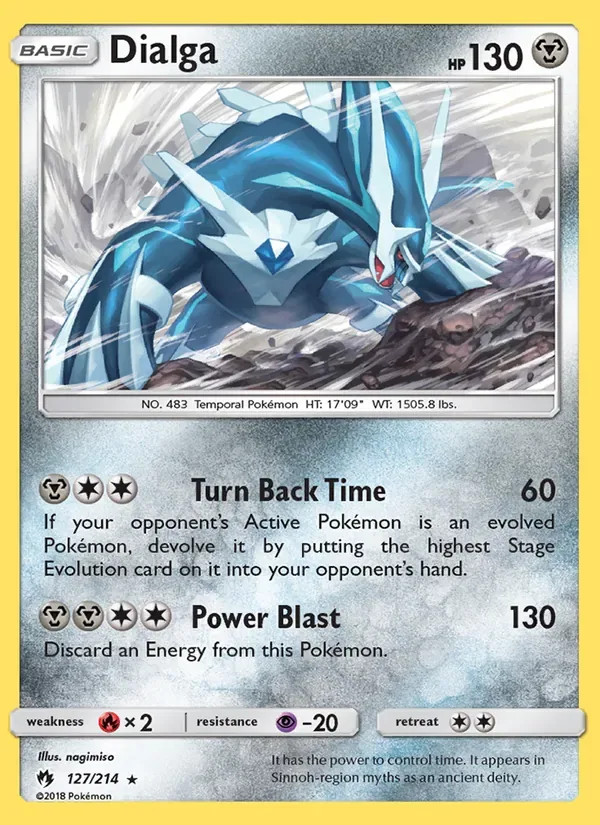 Dialga, Lost Thunder