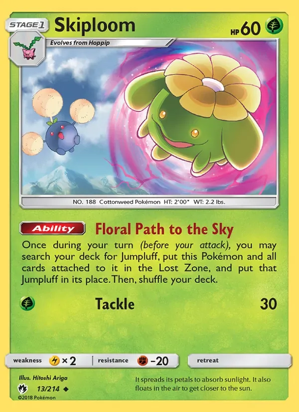 Skiploom, Lost Thunder