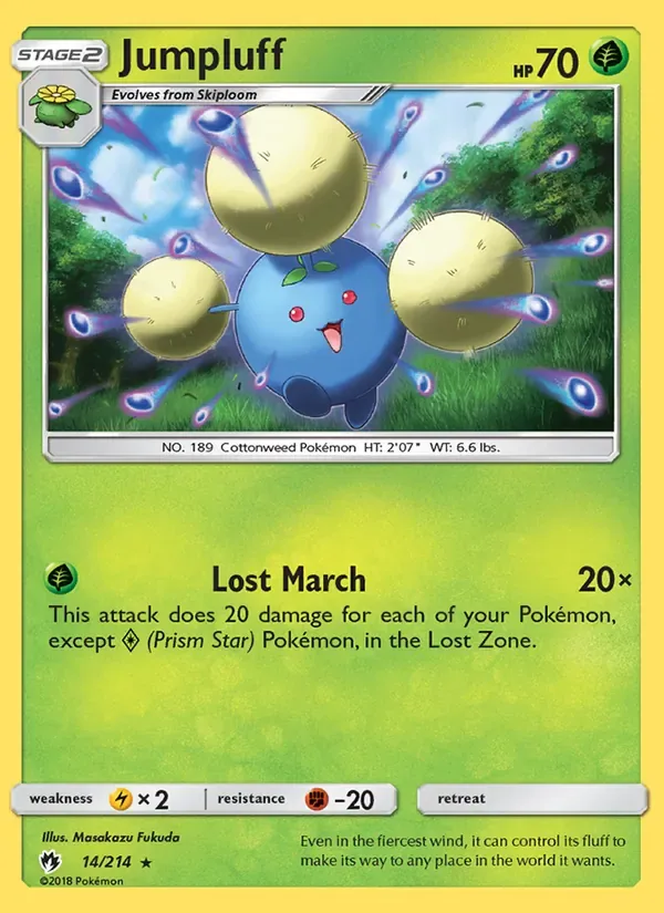 Jumpluff, Lost Thunder
