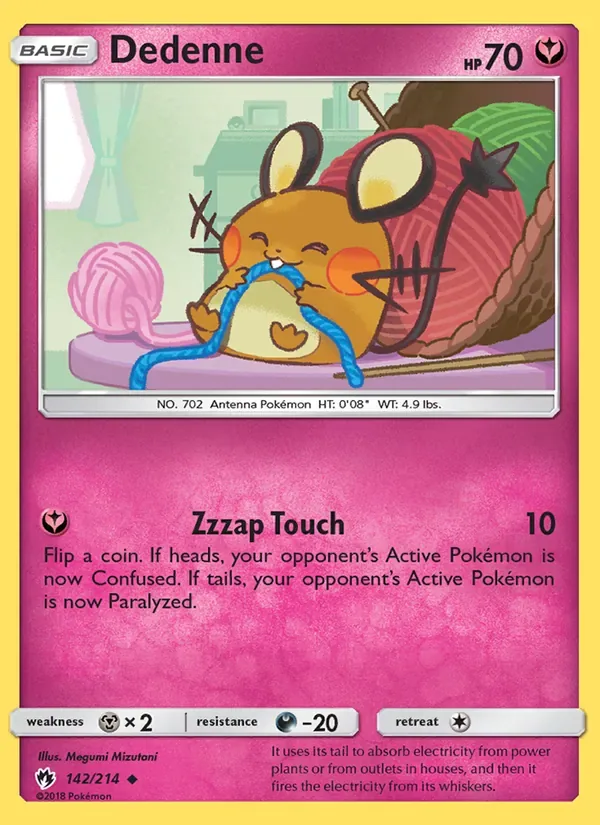 Dedenne, Lost Thunder