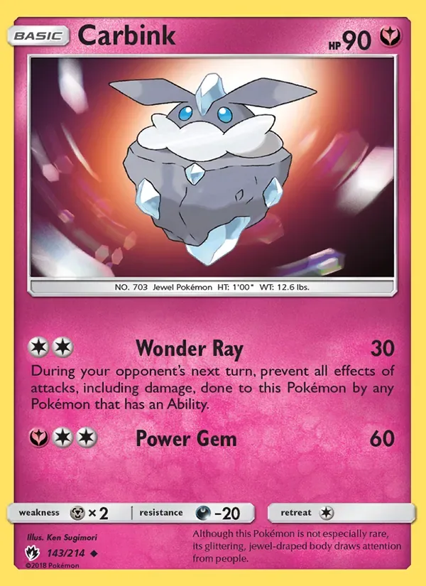 Carbink, Lost Thunder