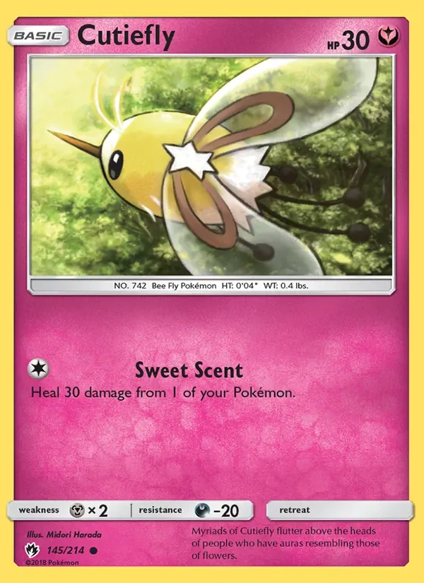 Cutiefly, Lost Thunder