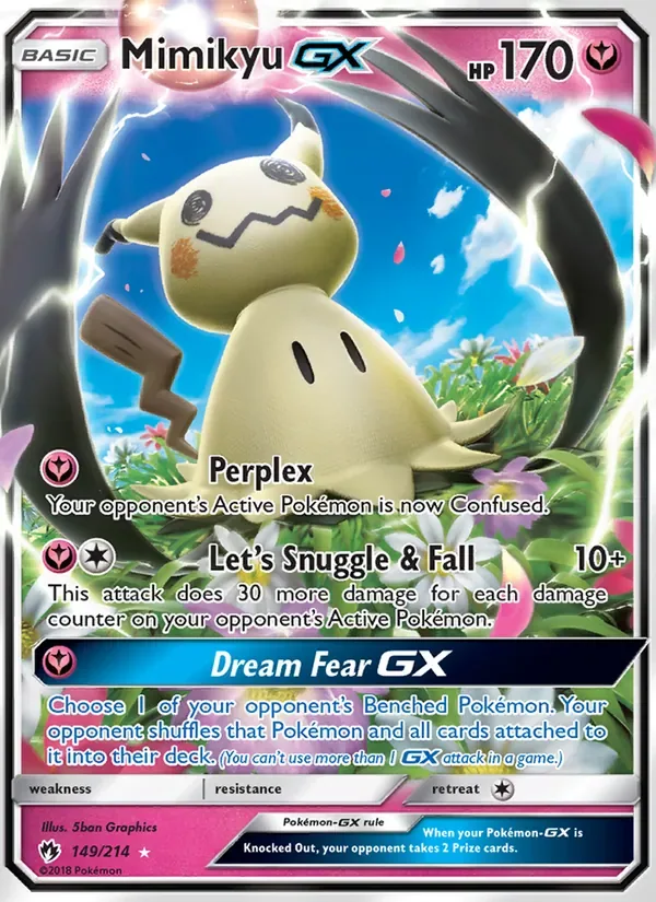 Mimikyu GX, Lost Thunder