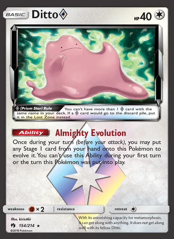 Ditto ◇, Lost Thunder