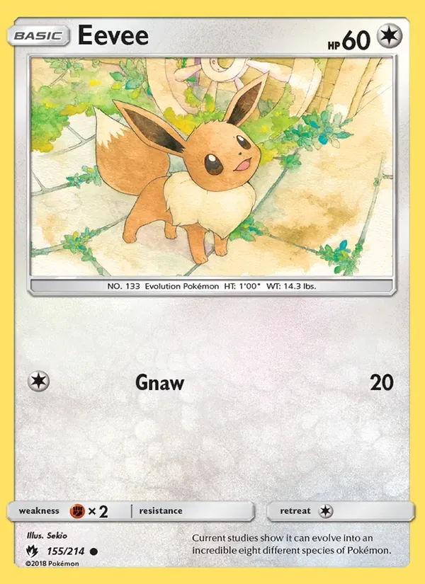 Eevee, Lost Thunder