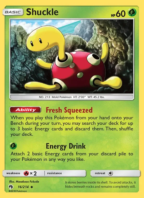 Shuckle, Lost Thunder