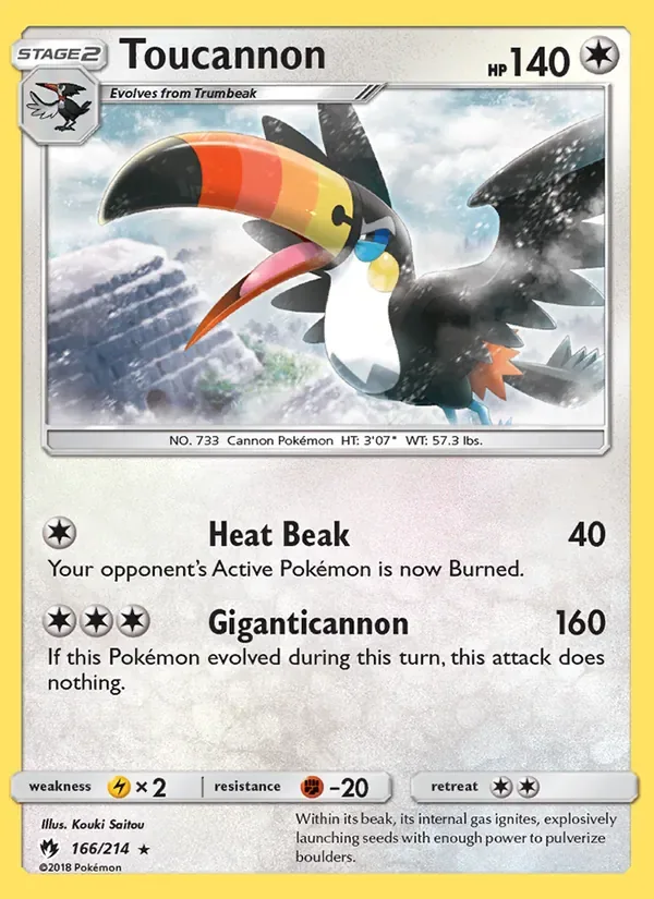 Toucannon, Lost Thunder