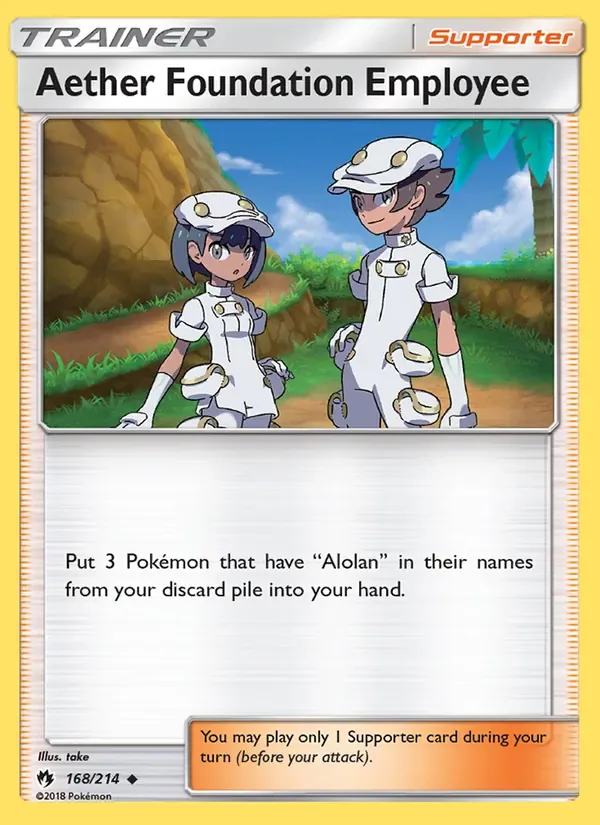 Aether Foundation Employee, Lost Thunder
