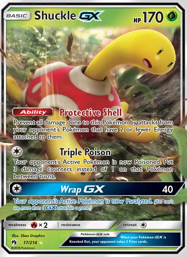 Shuckle GX, Lost Thunder